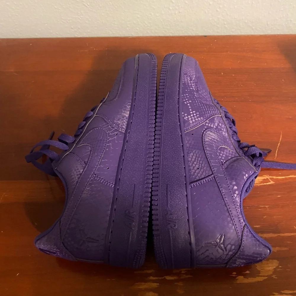 Nike Air Force 1 Low in Court  Purple Kobe Bryant - Picture 9 of 11